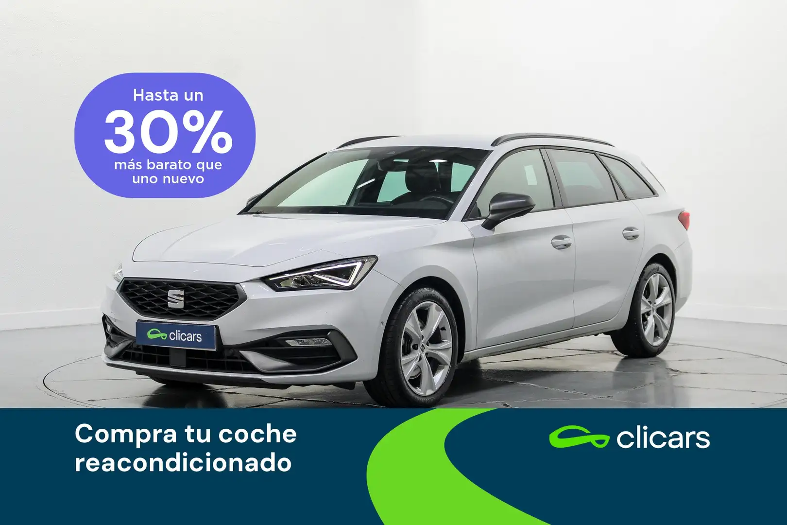 SEAT Leon ST 1.5 eTSI S&S FR DSG-7 150 Blanco - 1