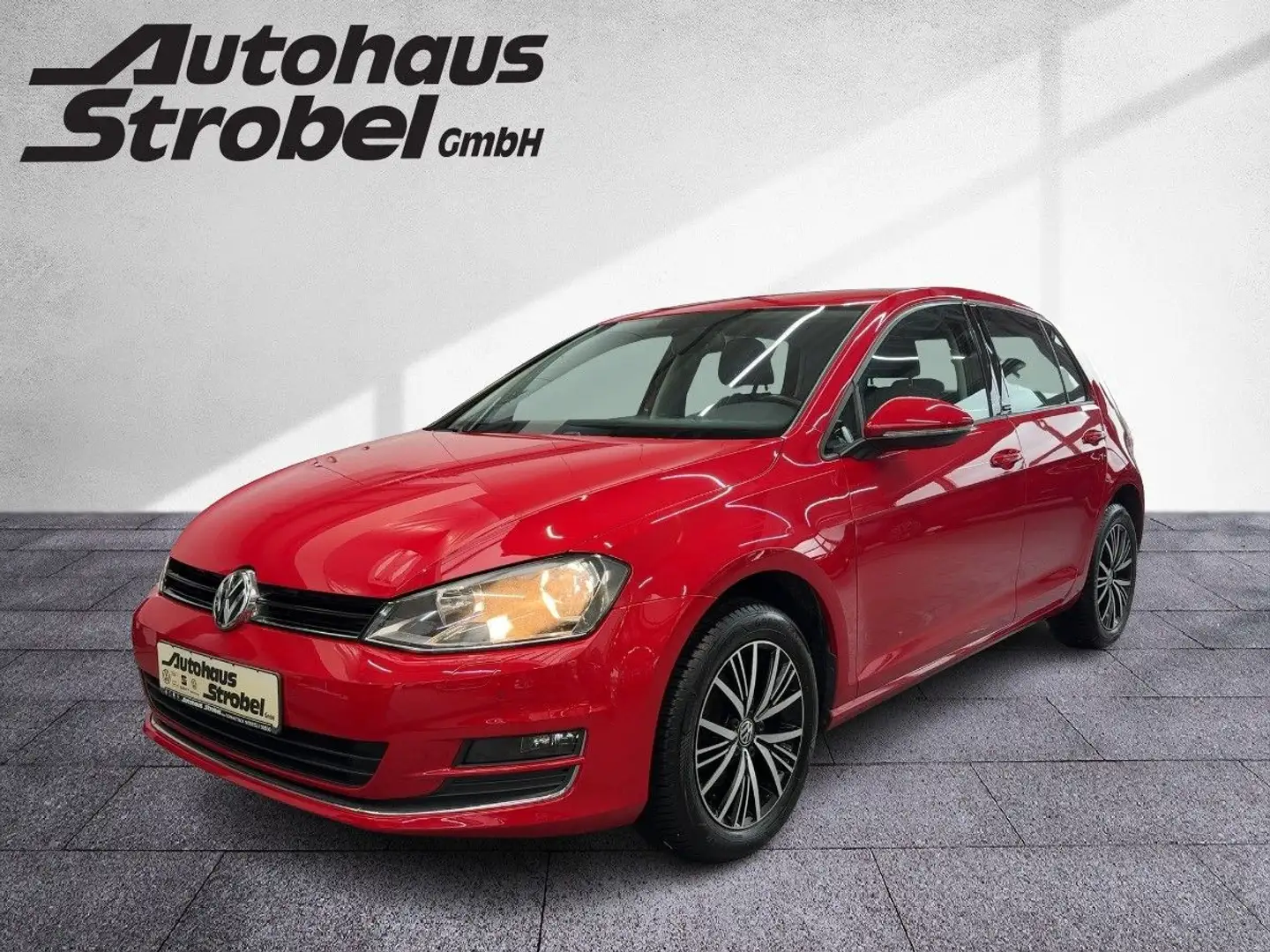 Volkswagen Golf VII 1.2 TSI "ALLSTAR" Tempo Parkp. Climatro Rouge - 2