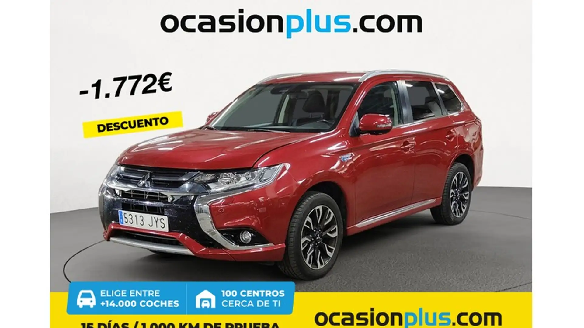 Mitsubishi Outlander PHEV Kaiteki 4WD Rojo - 1