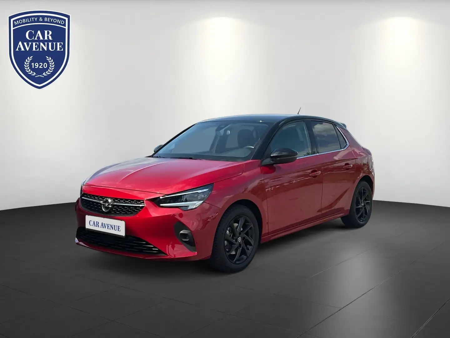 Opel Corsa F 1.2 Turbo Elegance Automatik LED Rot - 1
