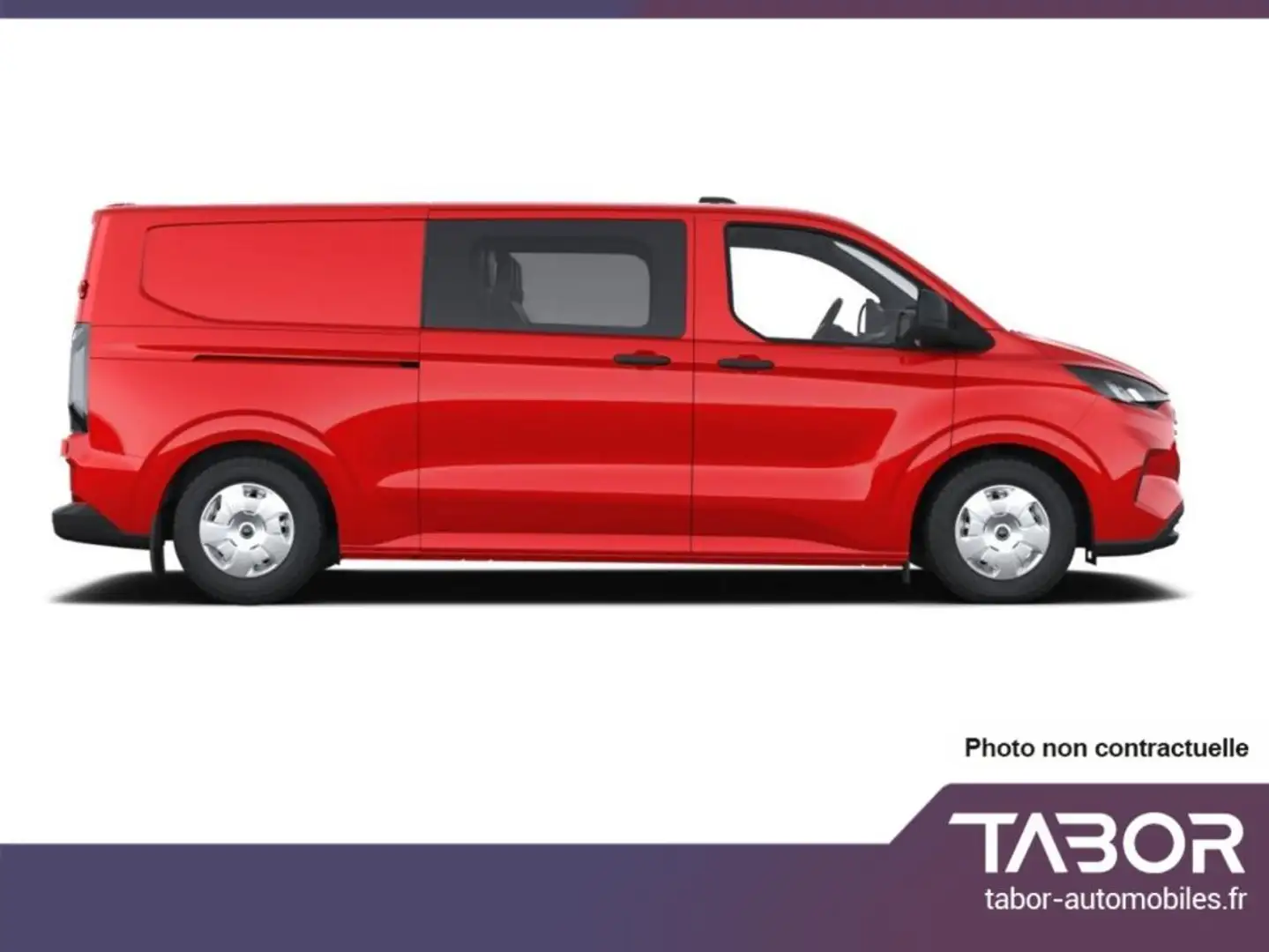 Ford Transit Custom DCiV TDCi 170 Aut Trend 320 Rouge - 2