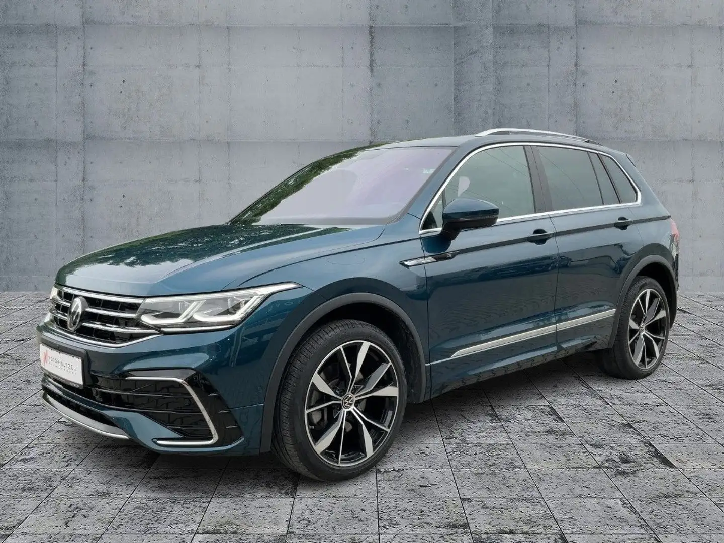 Volkswagen Tiguan 2.0 TSI 4M DSG R-LINE IQ.LIGHT+NAVI+PANO Blau - 2