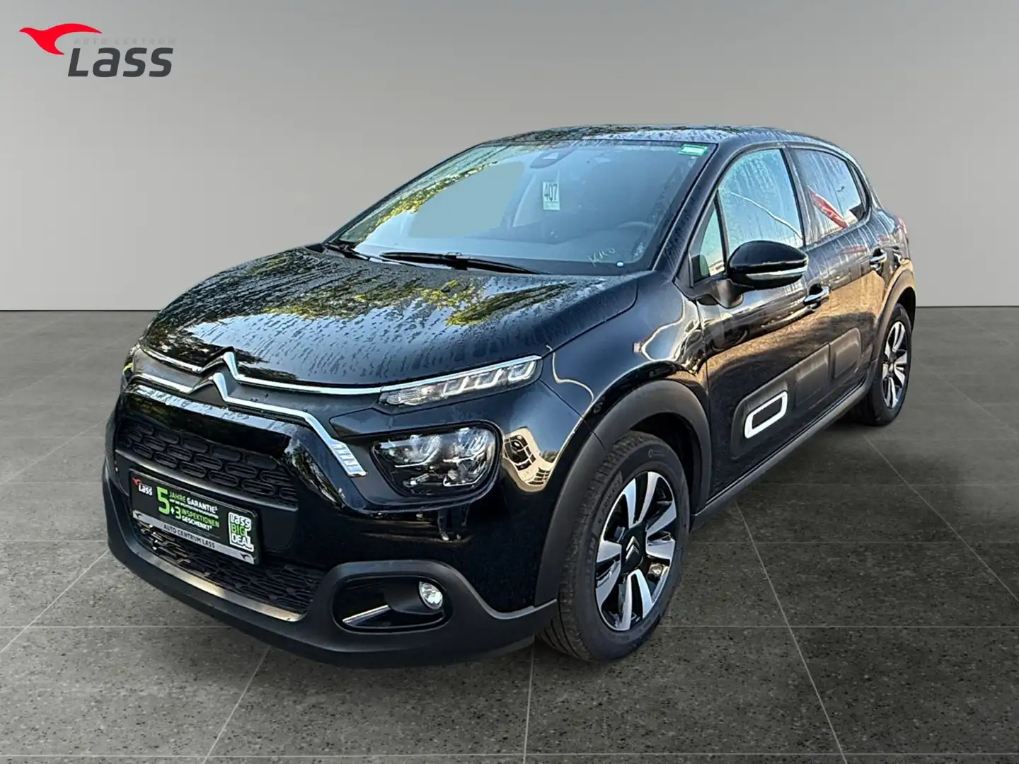 Citroen C3 1.2 PureTech 110 Max Matrix AUT DynLicht Kam. Schwarz - 2