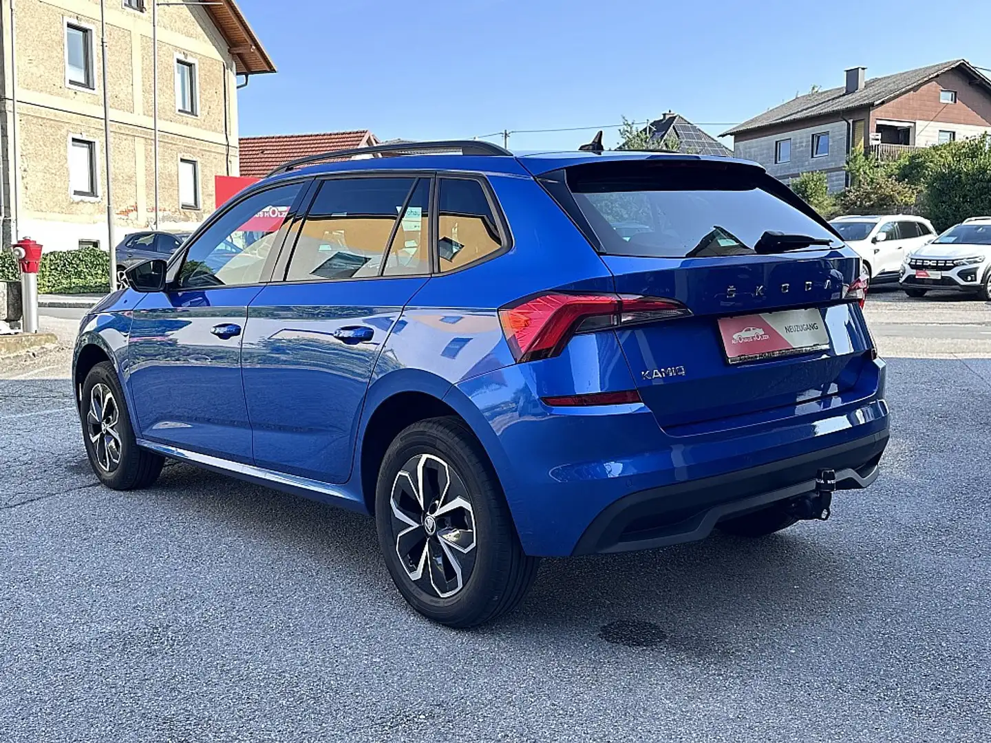 Skoda Kamiq 1,0 TSI SC *AHK schwenkbar, Sitzheizung* Blau - 2