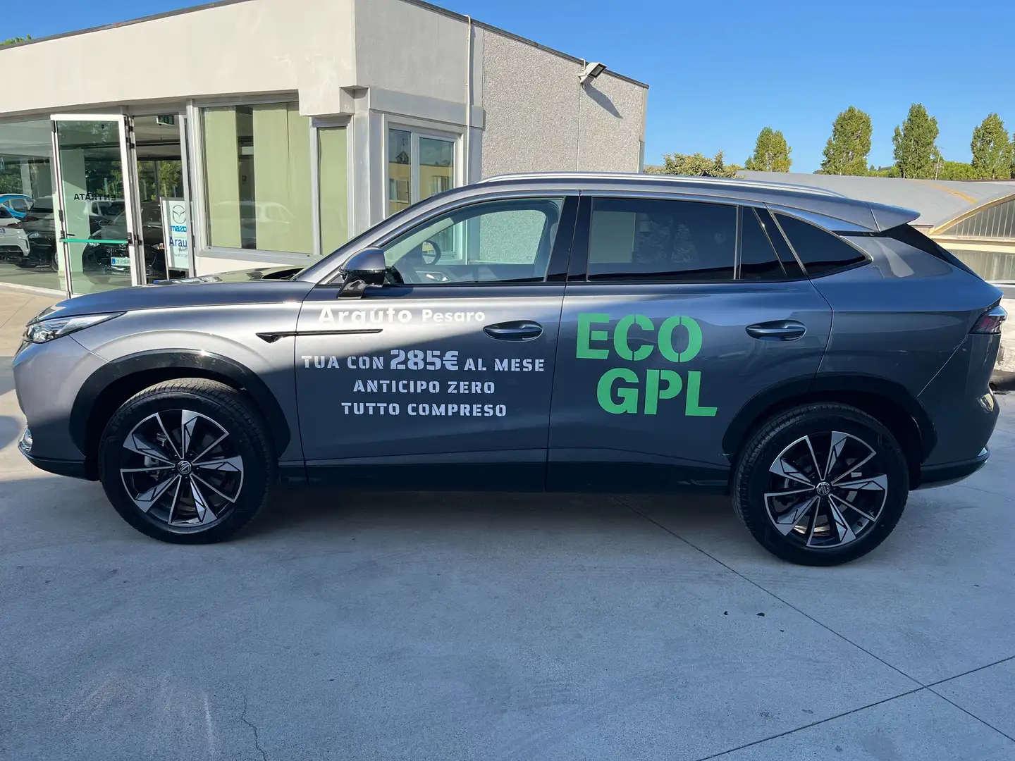 MG HS eco-GPL ZERO ANTICIPO TUA DA 285€ AL MESE Grijs - 2