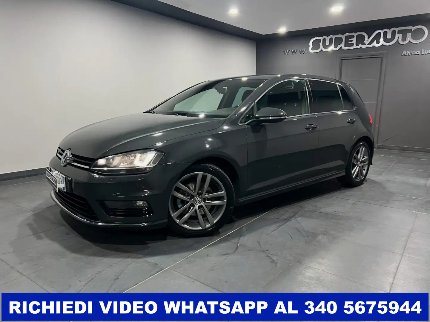 Volkswagen Golf 1.6 TDI 110 CV DSG 5p. Sport Edition R-LINE Gris - 2