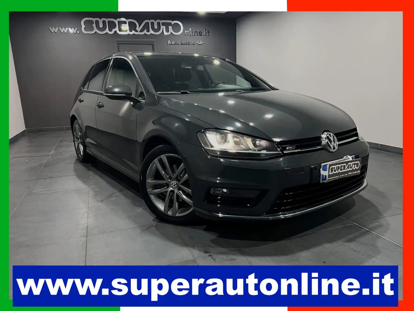 Volkswagen Golf 1.6 TDI 110 CV DSG 5p. Sport Edition R-LINE Gris - 1