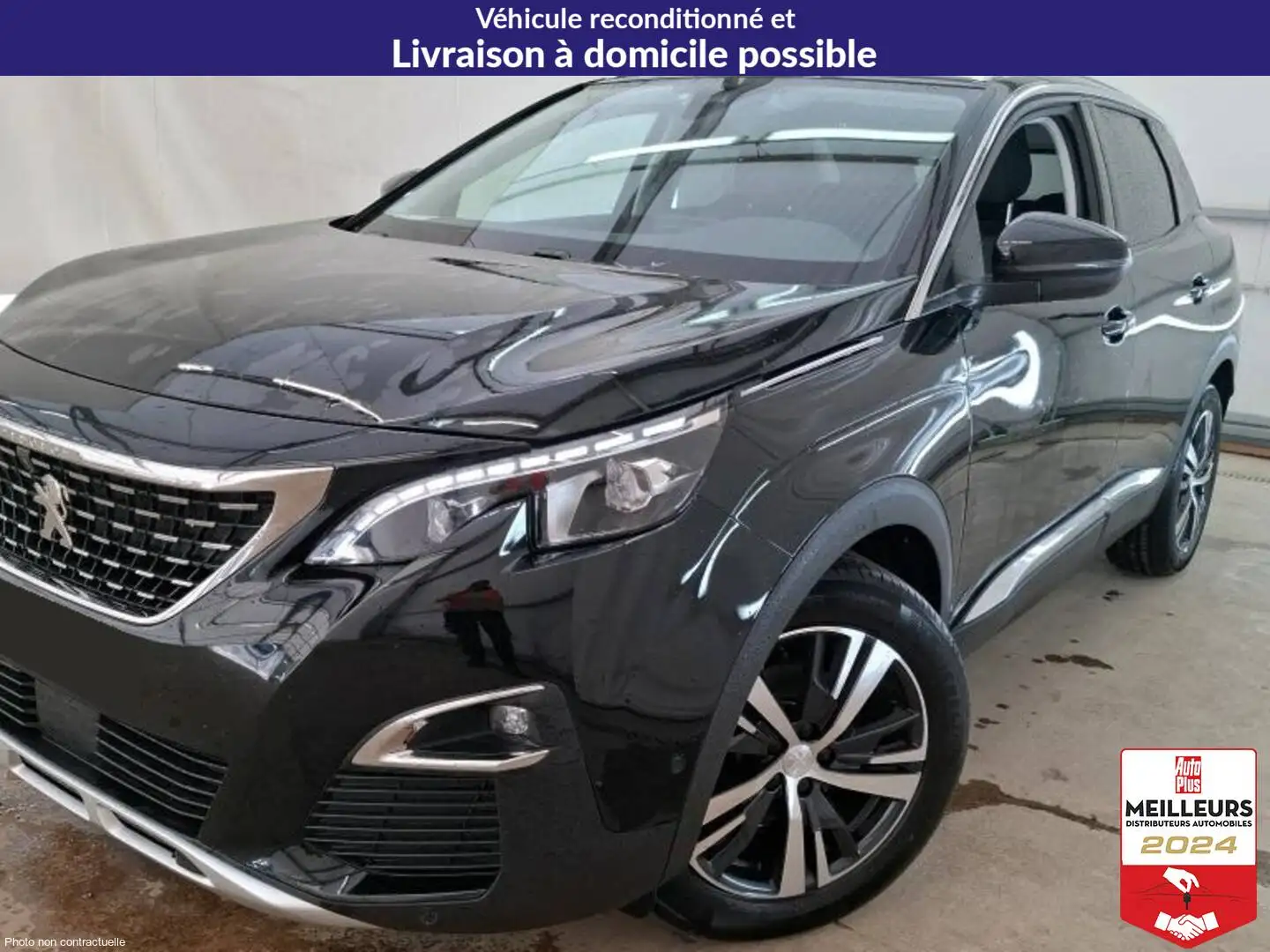 Peugeot 3008 Puretech 130 EAT8 Allure +Caméra360 Zwart - 1