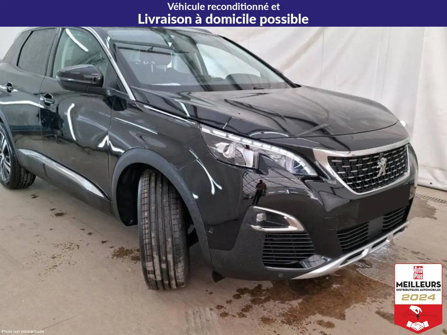Peugeot 3008 Puretech 130 EAT8 Allure +Caméra360 Zwart - 2