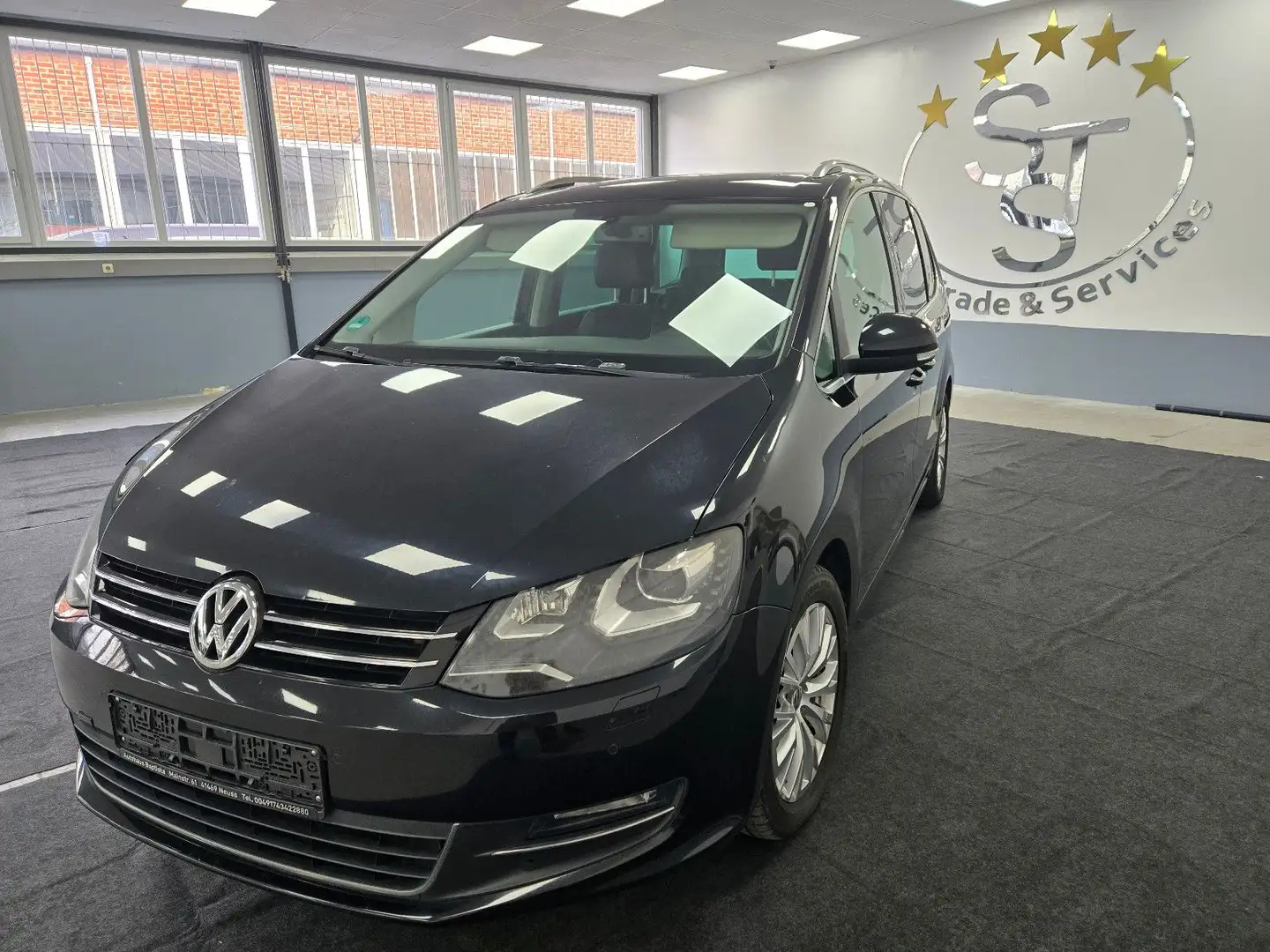 Volkswagen Sharan Highline BMT 4Motion Noir - 1