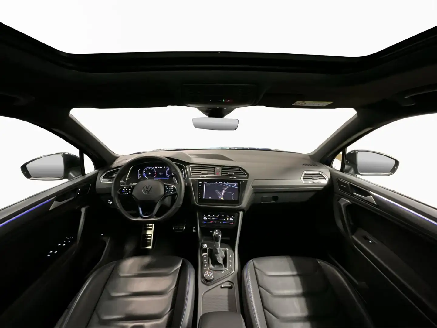 Volkswagen Tiguan R+Black-Style+Pano+AHK+360 Bleu - 2