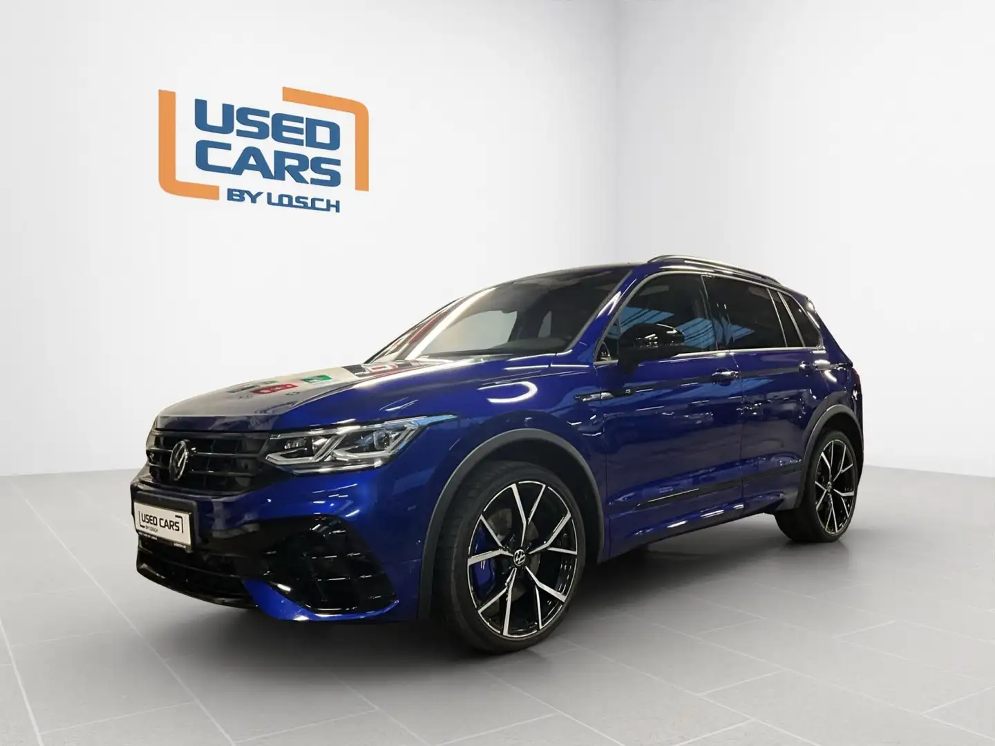Volkswagen Tiguan R+Black-Style+Pano+AHK+360 Bleu - 1