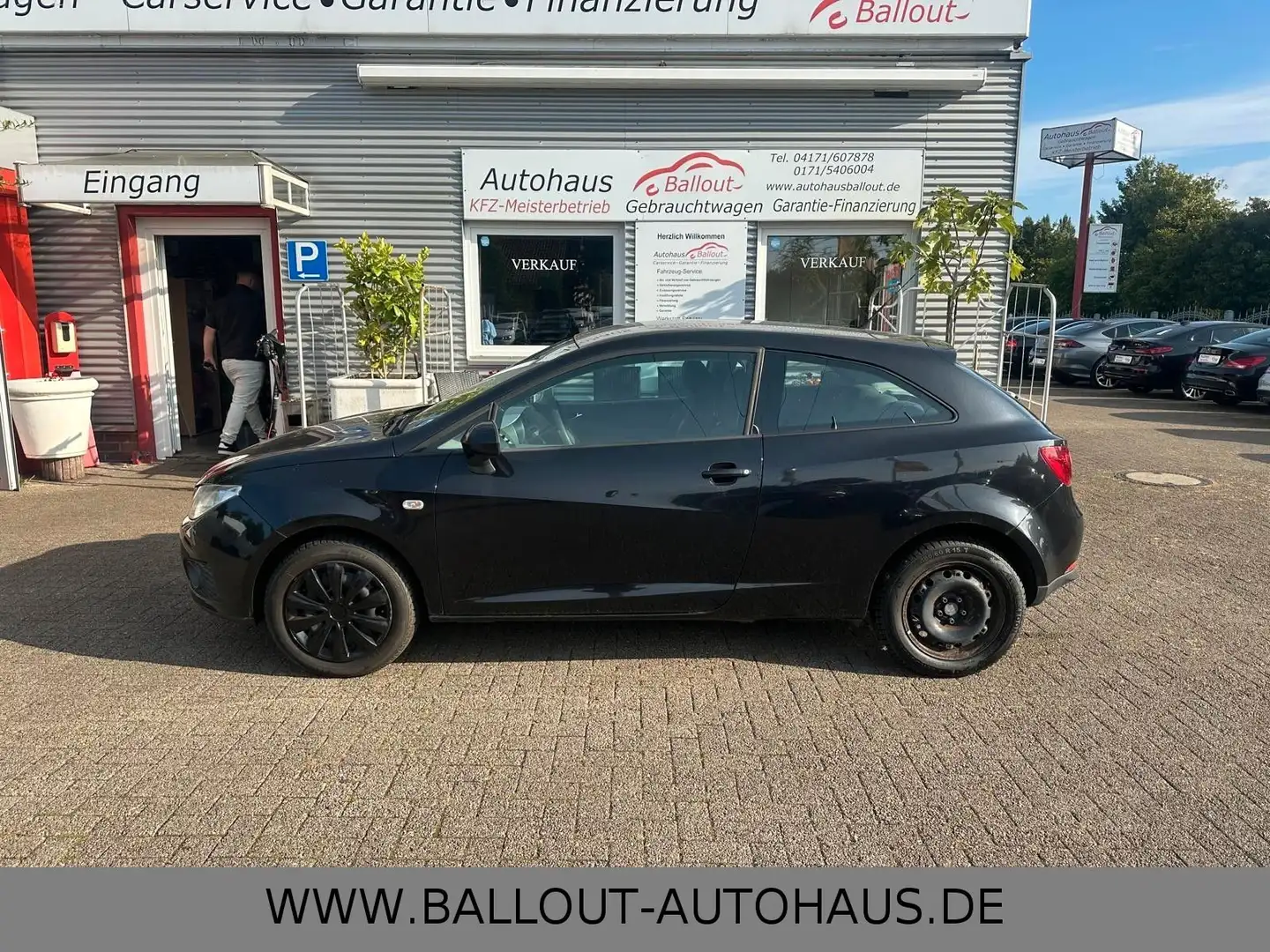 SEAT Ibiza SC Style*2.HAND*KLIMA*TEMPO*TÜV 06/25* Noir - 1