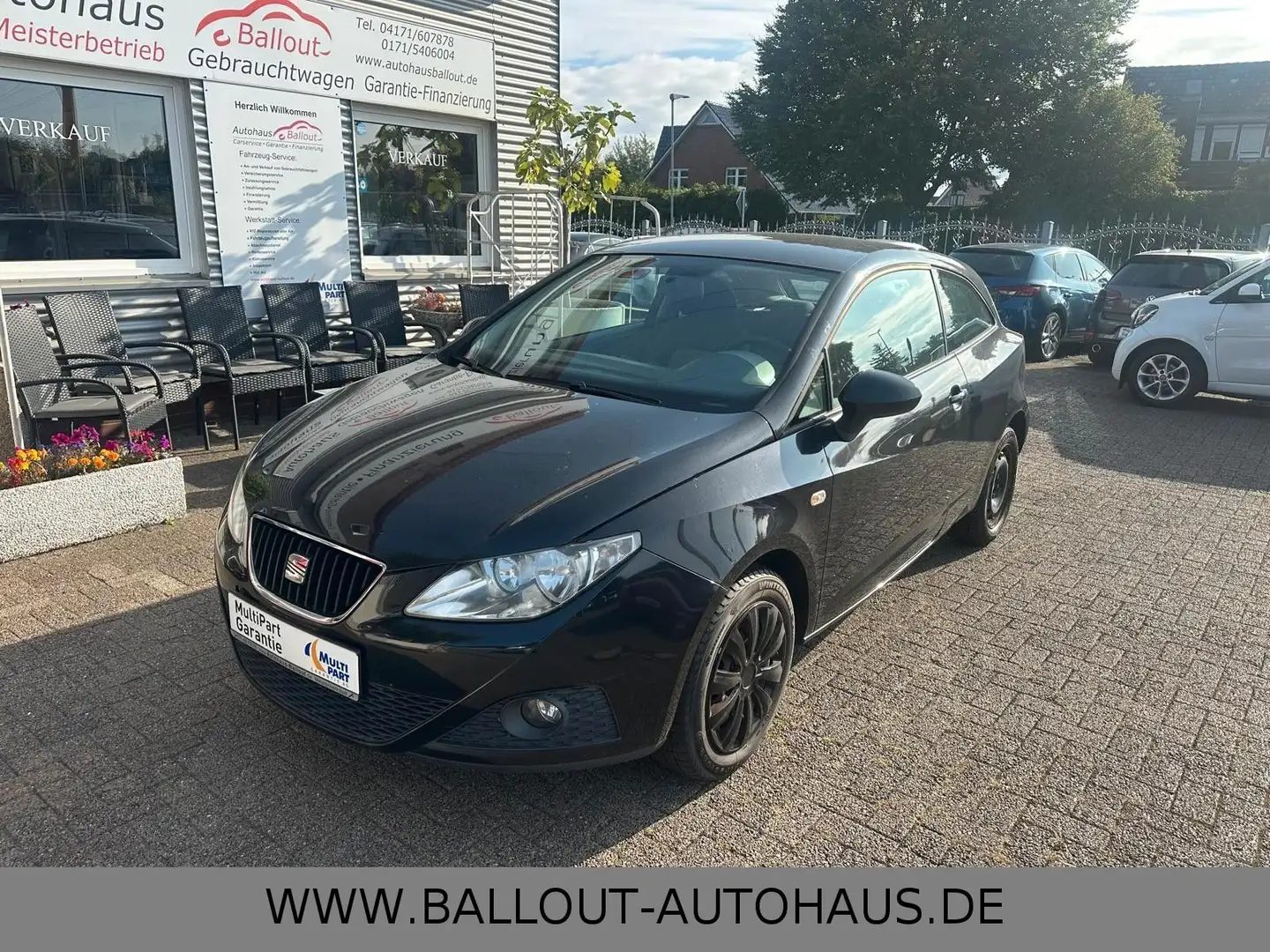 SEAT Ibiza SC Style*2.HAND*KLIMA*TEMPO*TÜV 06/25* Noir - 2