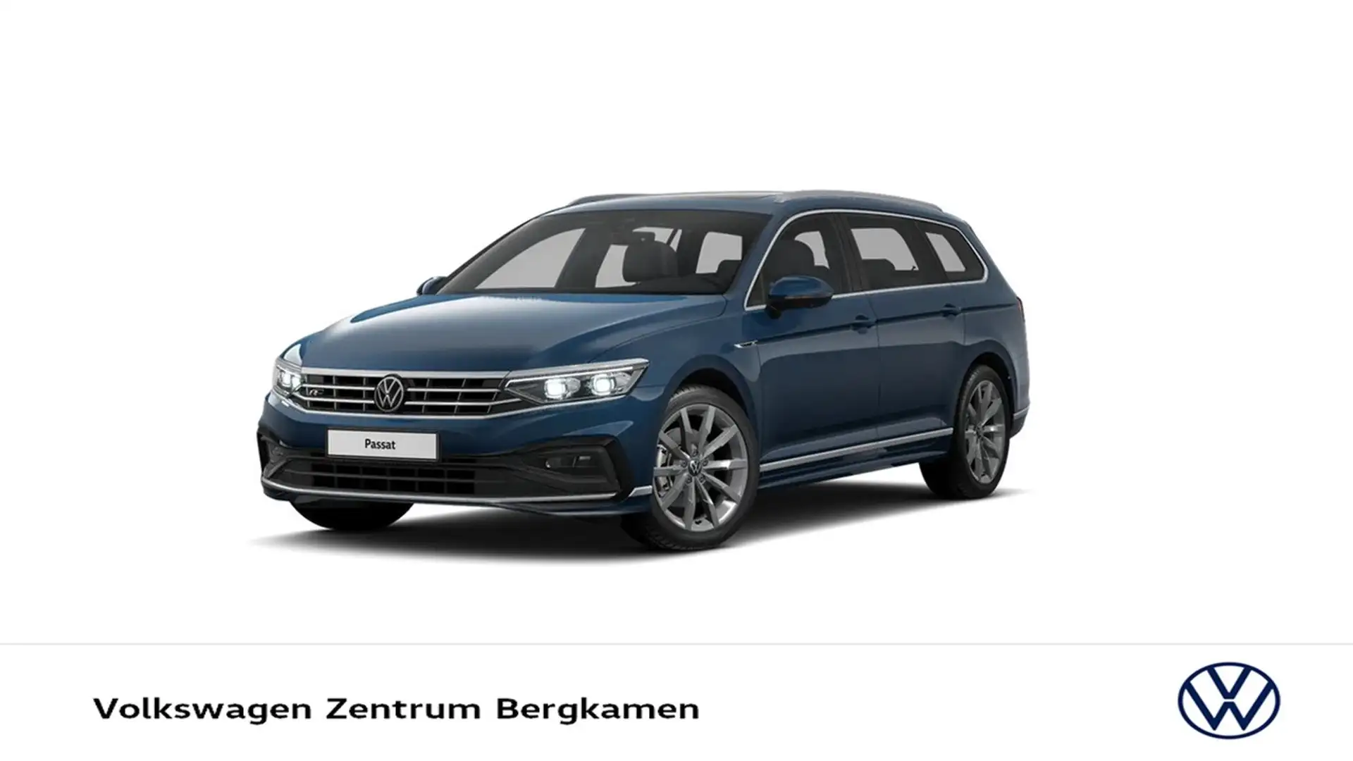Volkswagen Passat Variant 2.0 R-LINE PANO STANDHZ. AHK CAM Blau - 1