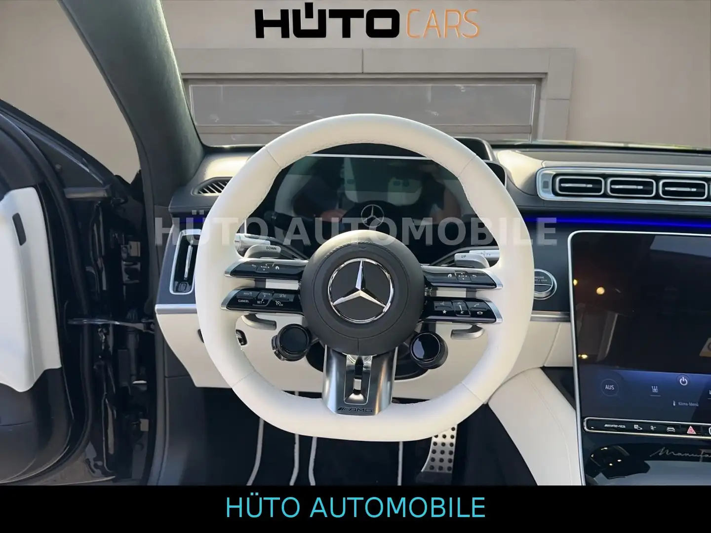 Mercedes-Benz S 63 AMG S 63 E Black/White TV 4SEAT 4D ManufakturP. Chau Negro - 2