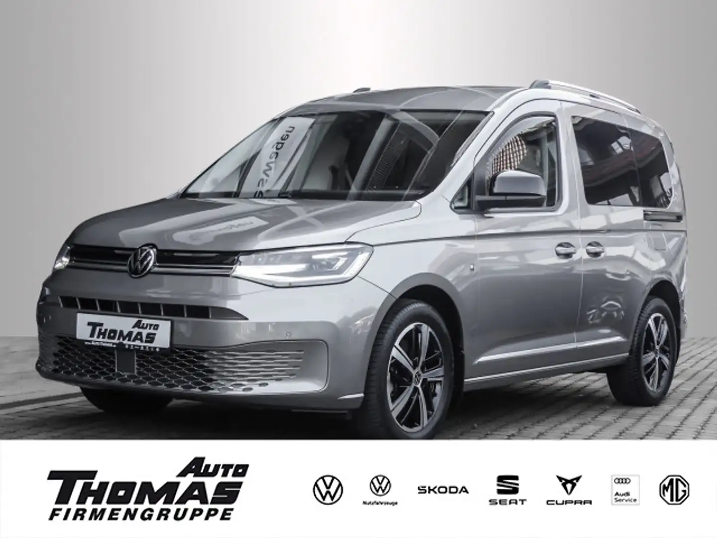 Volkswagen Caddy Style 1.5 TSI DSG LED+AHK+PDC+RFK Geel - 1