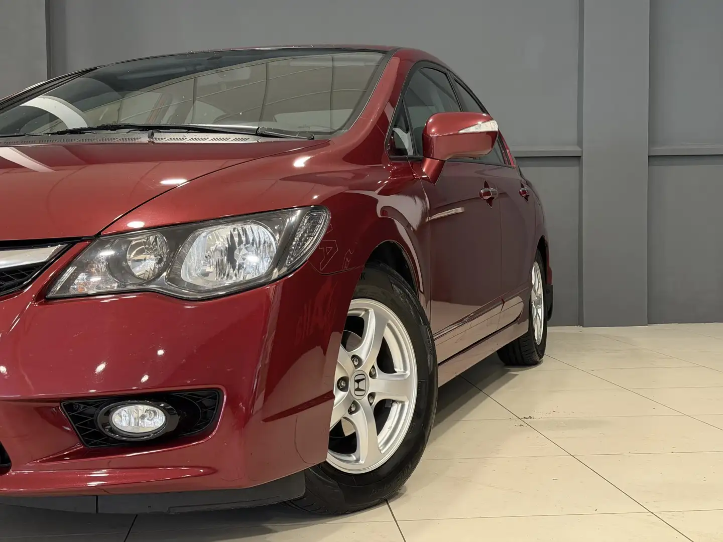 Honda Civic 1.3 Hybrid | Trekhaak | NAP! | Volledig onderhoude Rood - 2