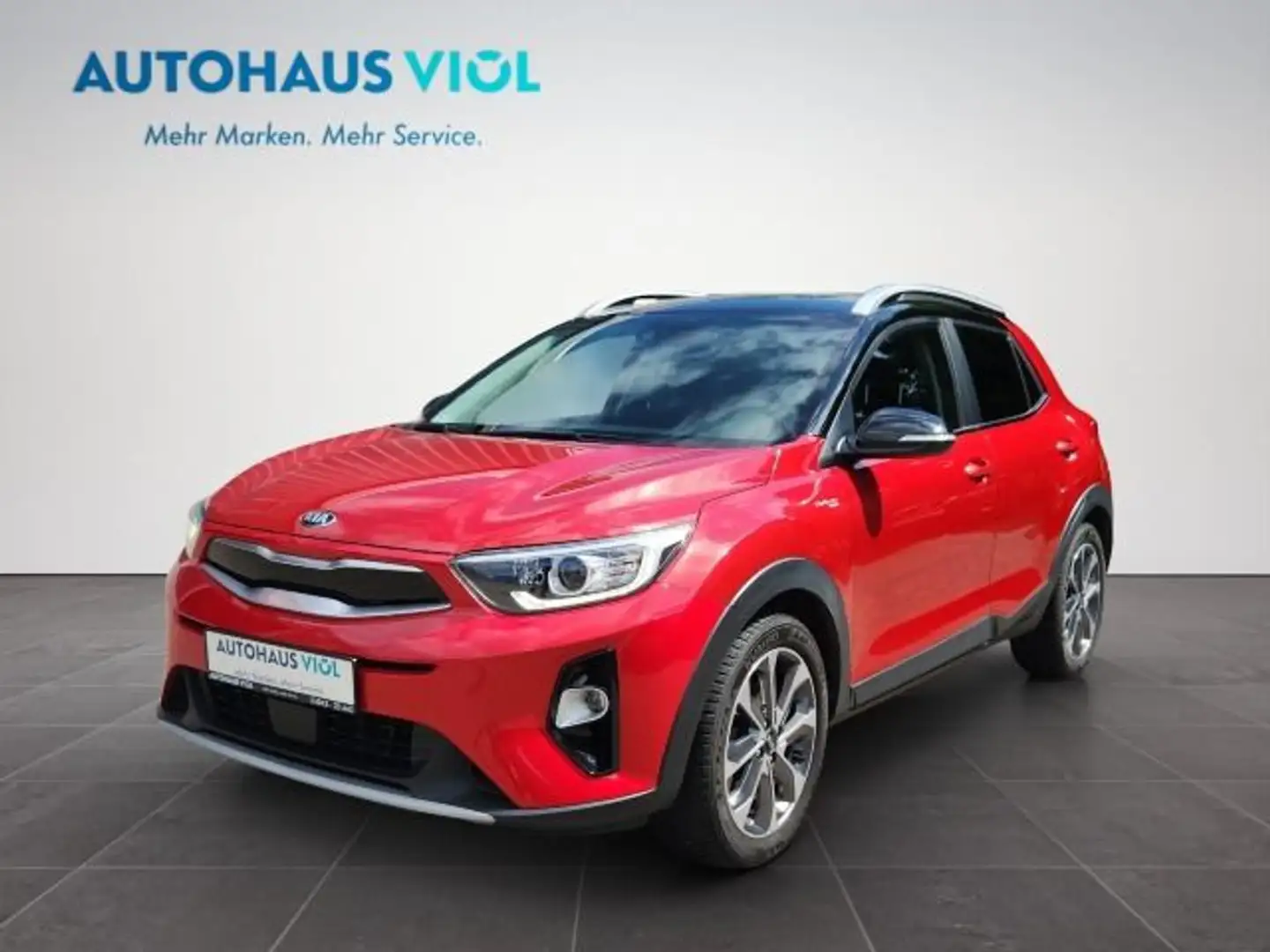 Kia Stonic 1.0 T-GDI Platinum Edition Rot - 1