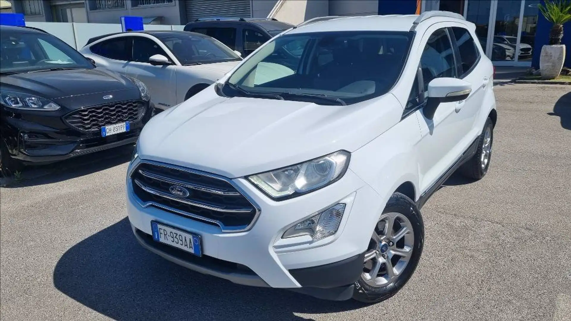 Ford EcoSport 1.5 tdci titanium s&s 100cv my18 Bianco - 1