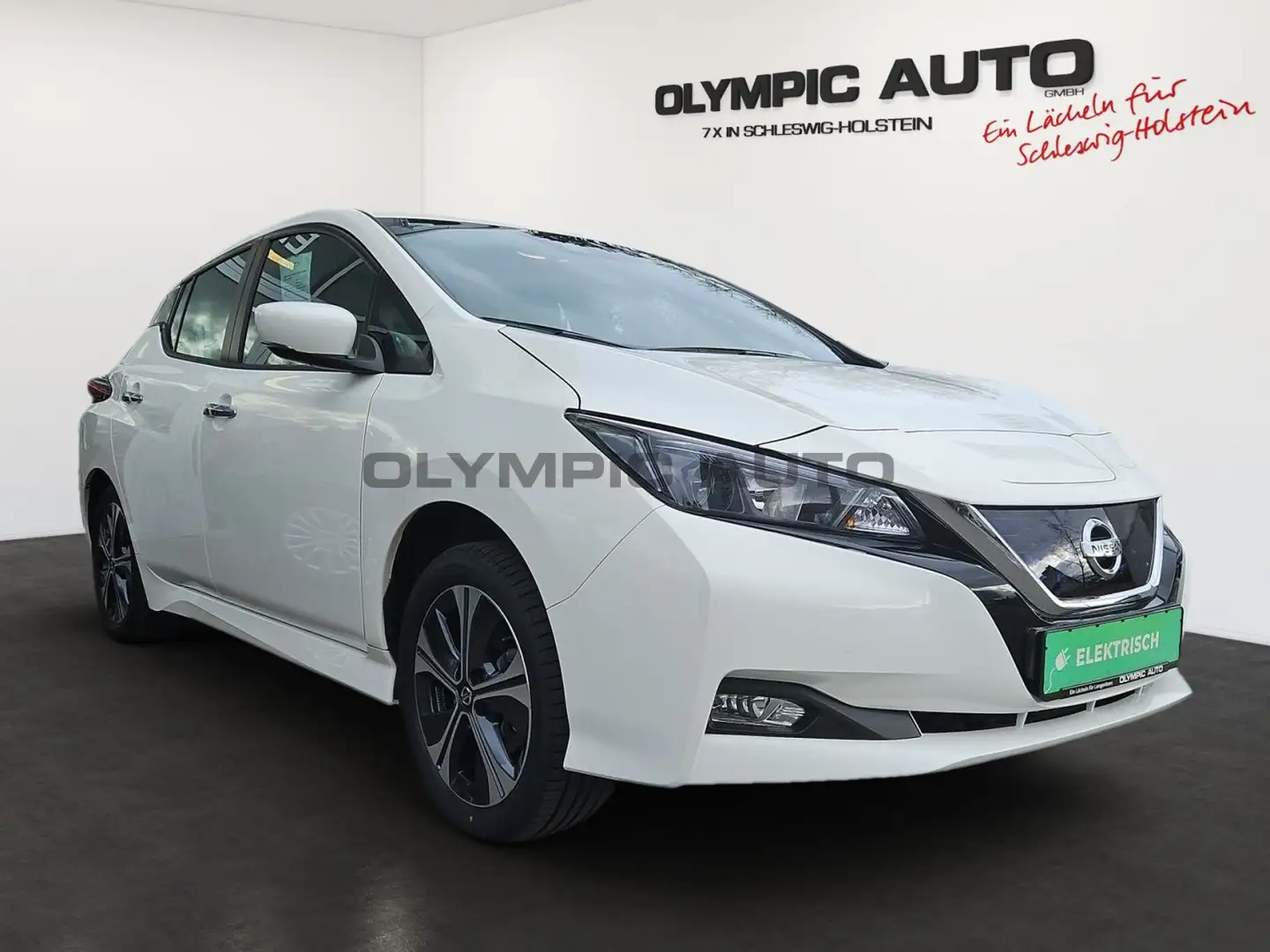 Nissan Leaf 62kWh e+ Acenta WINTERPAKET CARPLAY KLIMAAT Weiß - 2