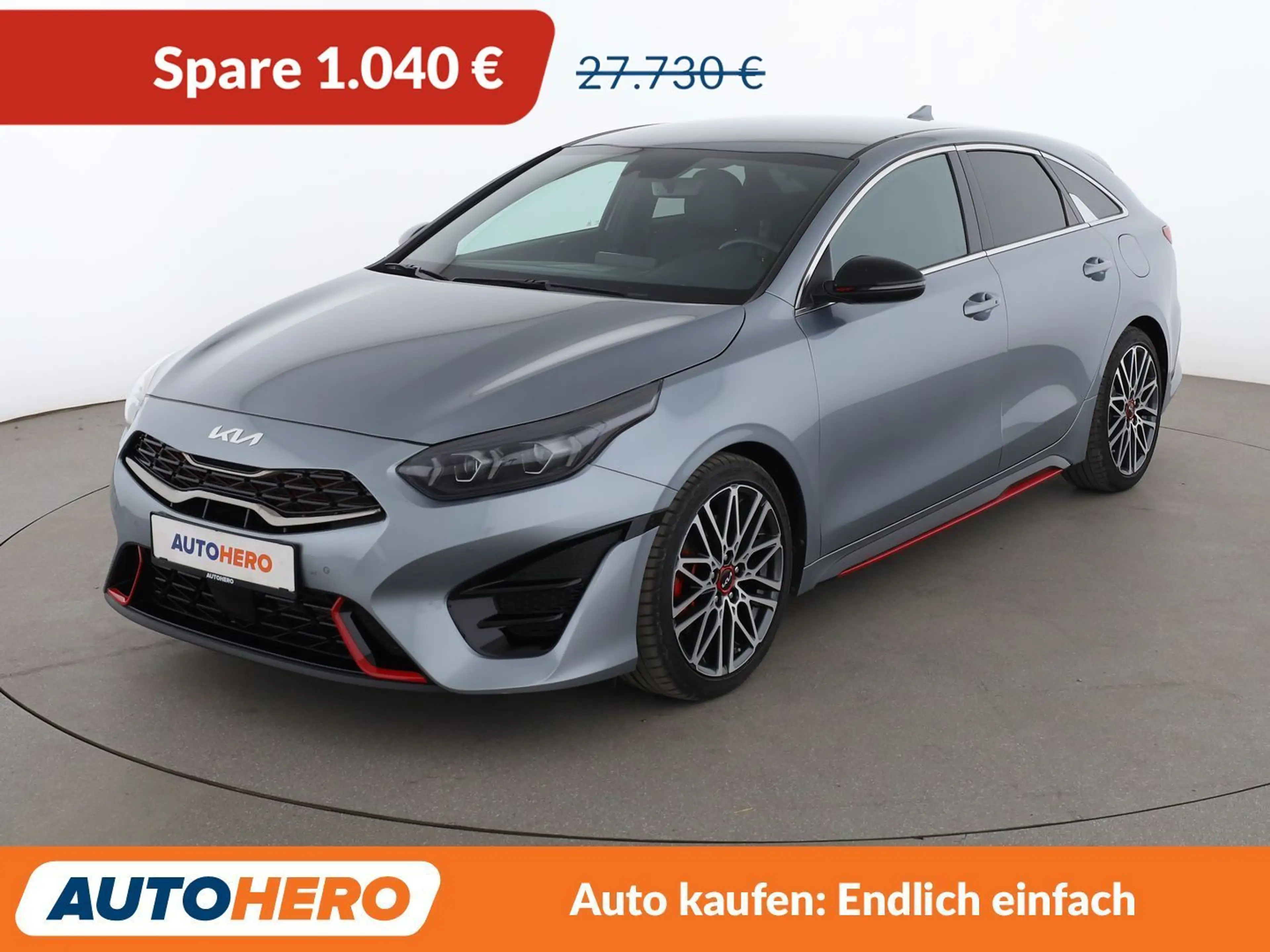 Kia ProCeed / pro_cee'd 1.6 TGDI GT*NAVi*ACC*CAM*PDC*SHZ*ALU*KLIMA*