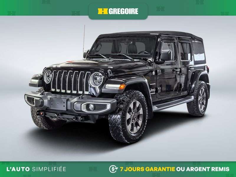 2020 Jeep Wrangler Sahara * AWD * Cuir * Mags * Carplay * Cam — снимка 1