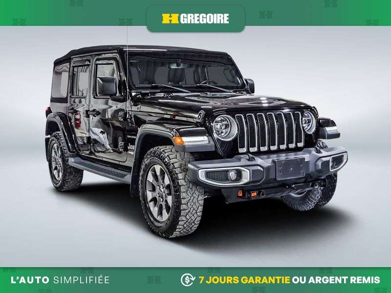 2020 Jeep Wrangler Sahara * AWD * Cuir * Mags * Carplay * Cam