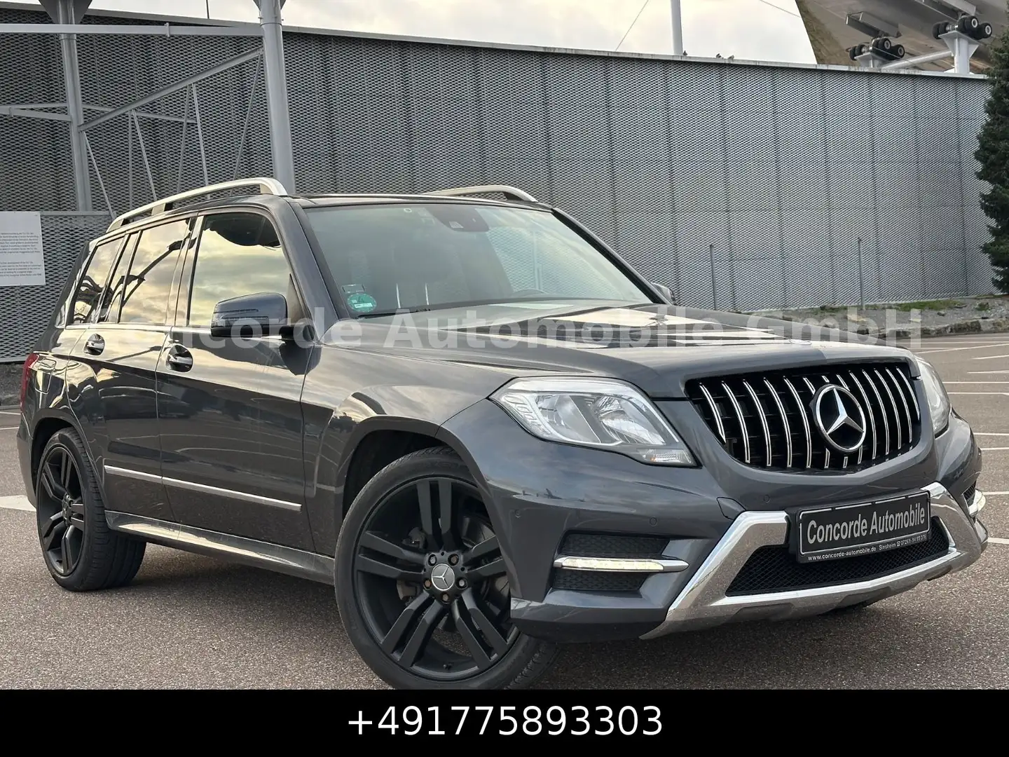 Mercedes-Benz GLK 250 GLK CDI AMG 4Matic AHK LED NAVI SHZ PDC Grijs - 1