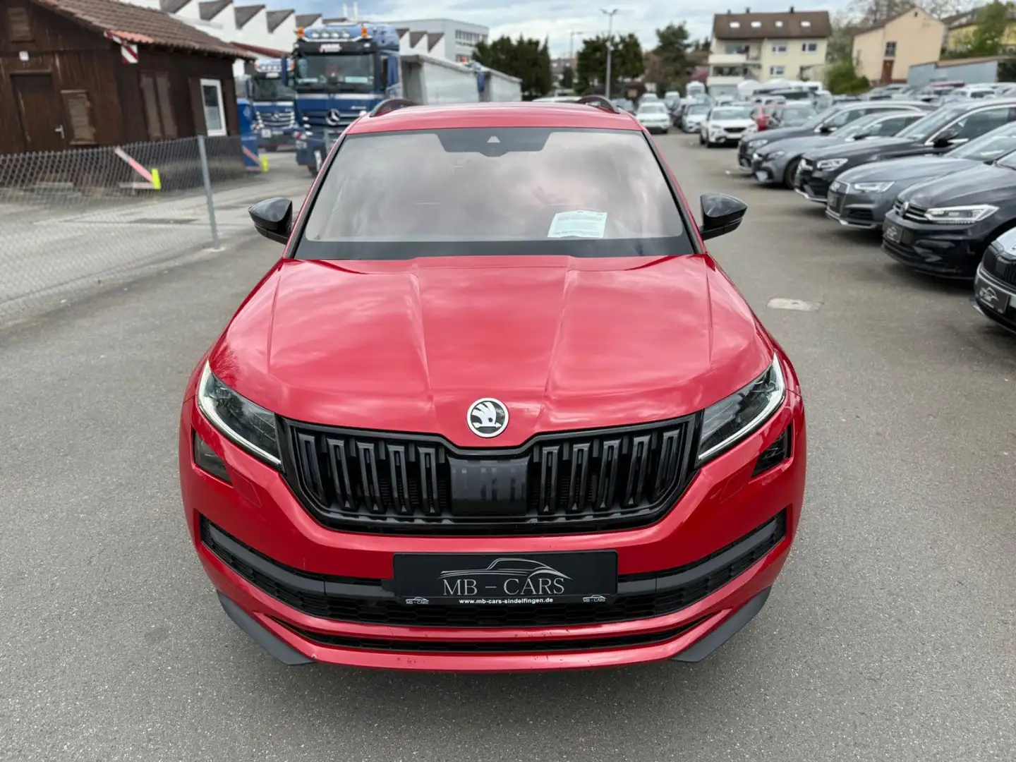 Skoda Kodiaq Sportline 4x4*DSG*LED*NAVi*AHK*KAM Piros - 2