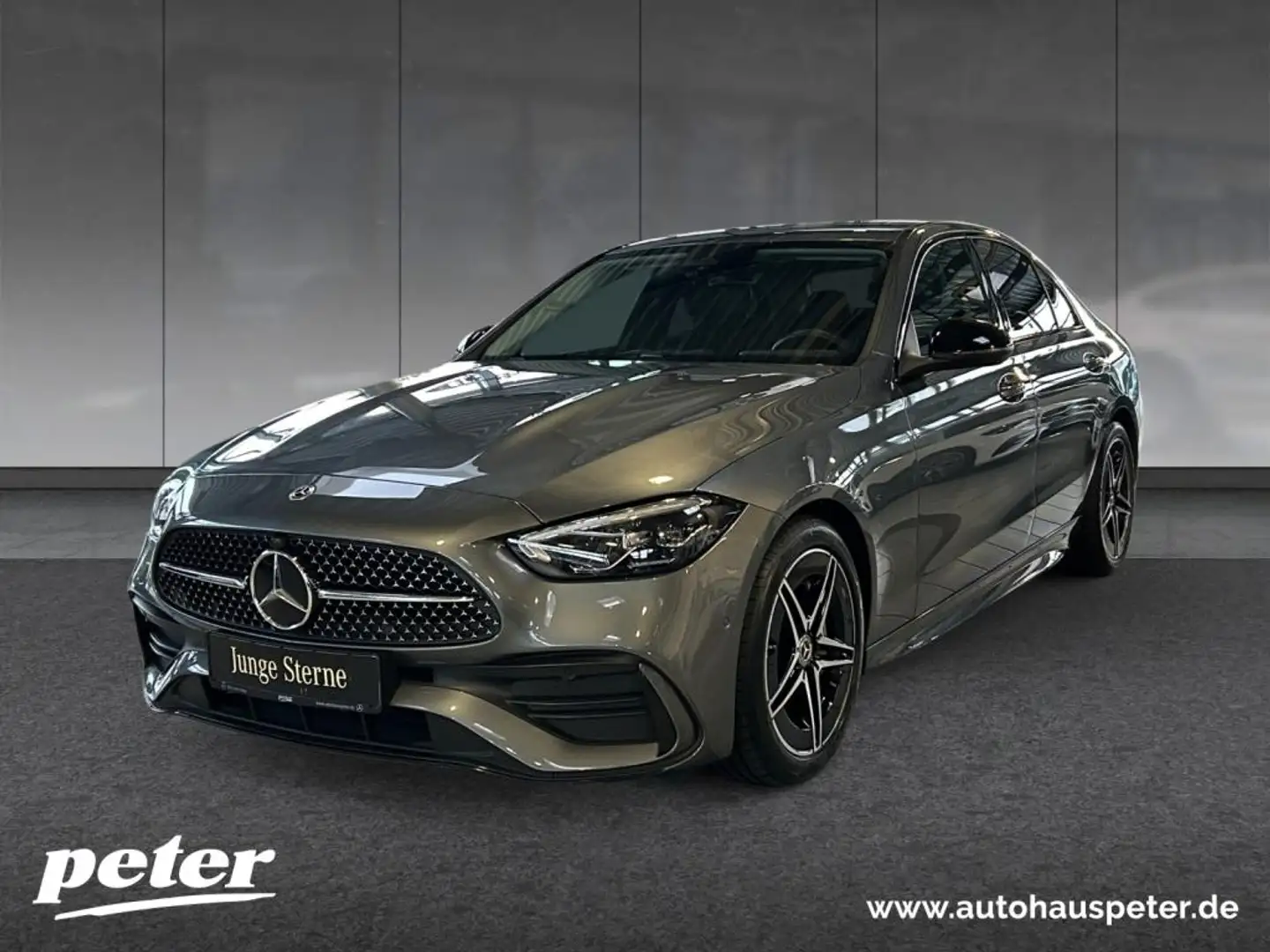 Mercedes-Benz C 180 AMG/Night/LED/Schiebedach/Memory-P./Kamera Grijs - 1