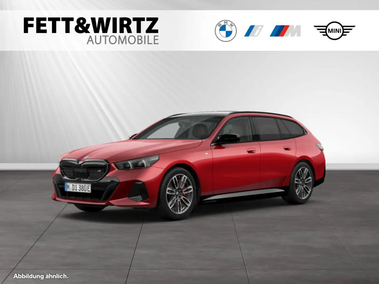 BMW i5 M60 xDrive Lr. 619,- br. o.Anz. 27Mon/5`Km p.A. Rot - 1