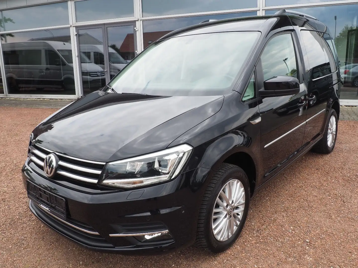 Volkswagen Caddy Highline Rollstuhlgerecht/Wenderampe Negro - 2