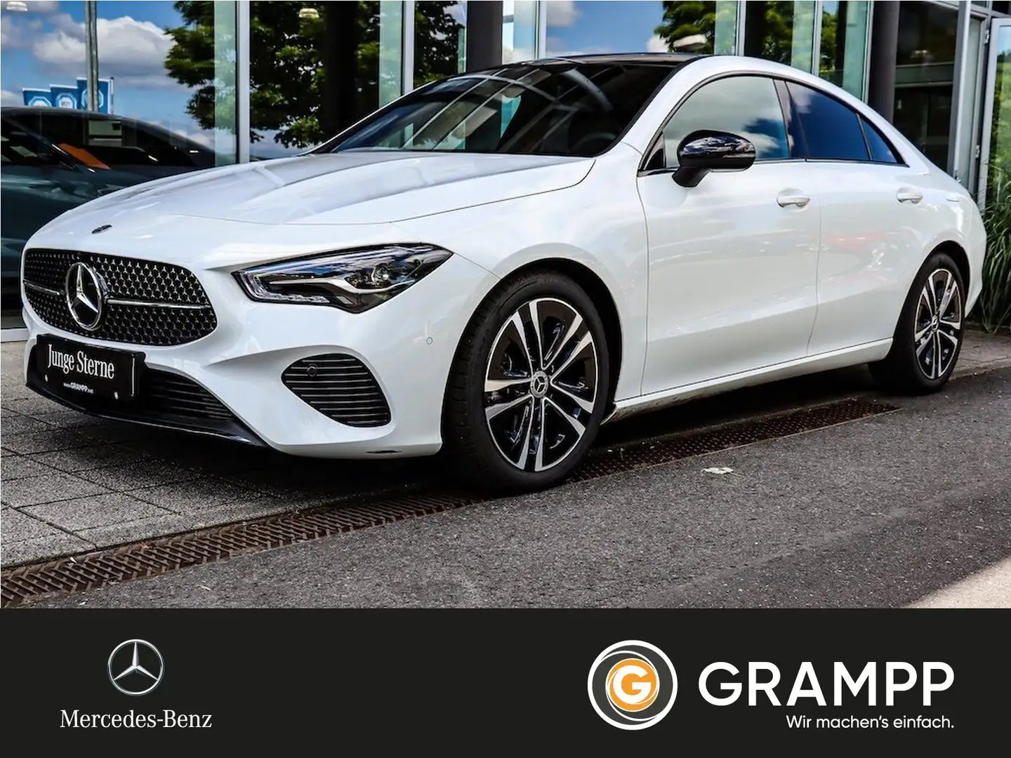 Mercedes-Benz CLA 180 d ProgressiveLineAdvanced/Pano/Night Blanc - 1