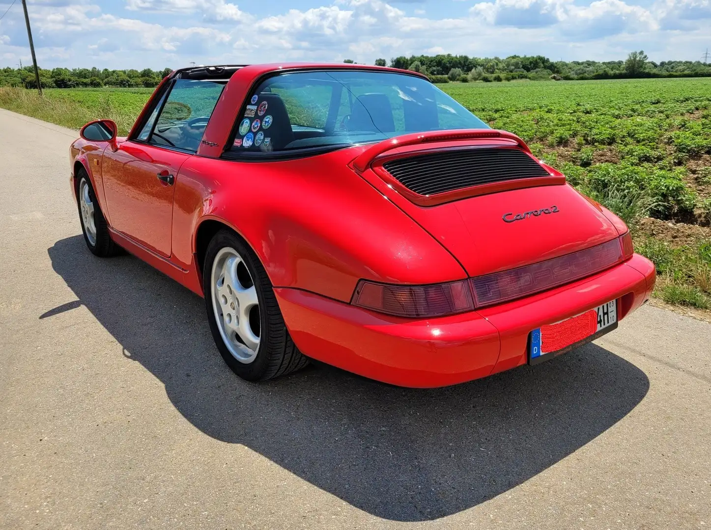 Porsche 964 targa Rojo - 2