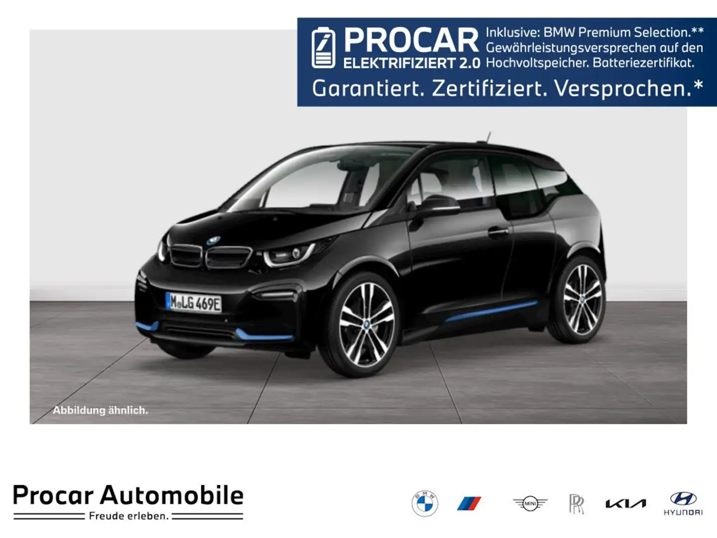 BMW i3 s 120 M Sport RFK NAVI Standh. LED PDC V+H LM Schwarz - 1