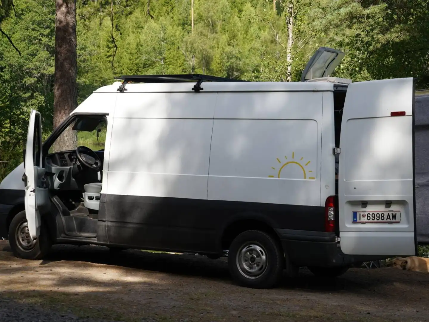 Ford Transit Transit 150L Tourneo LX 4.63 TD Weiß - 2