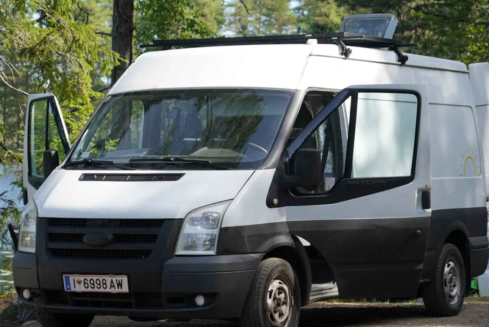 Ford Transit Transit 150L Tourneo LX 4.63 TD Weiß - 1