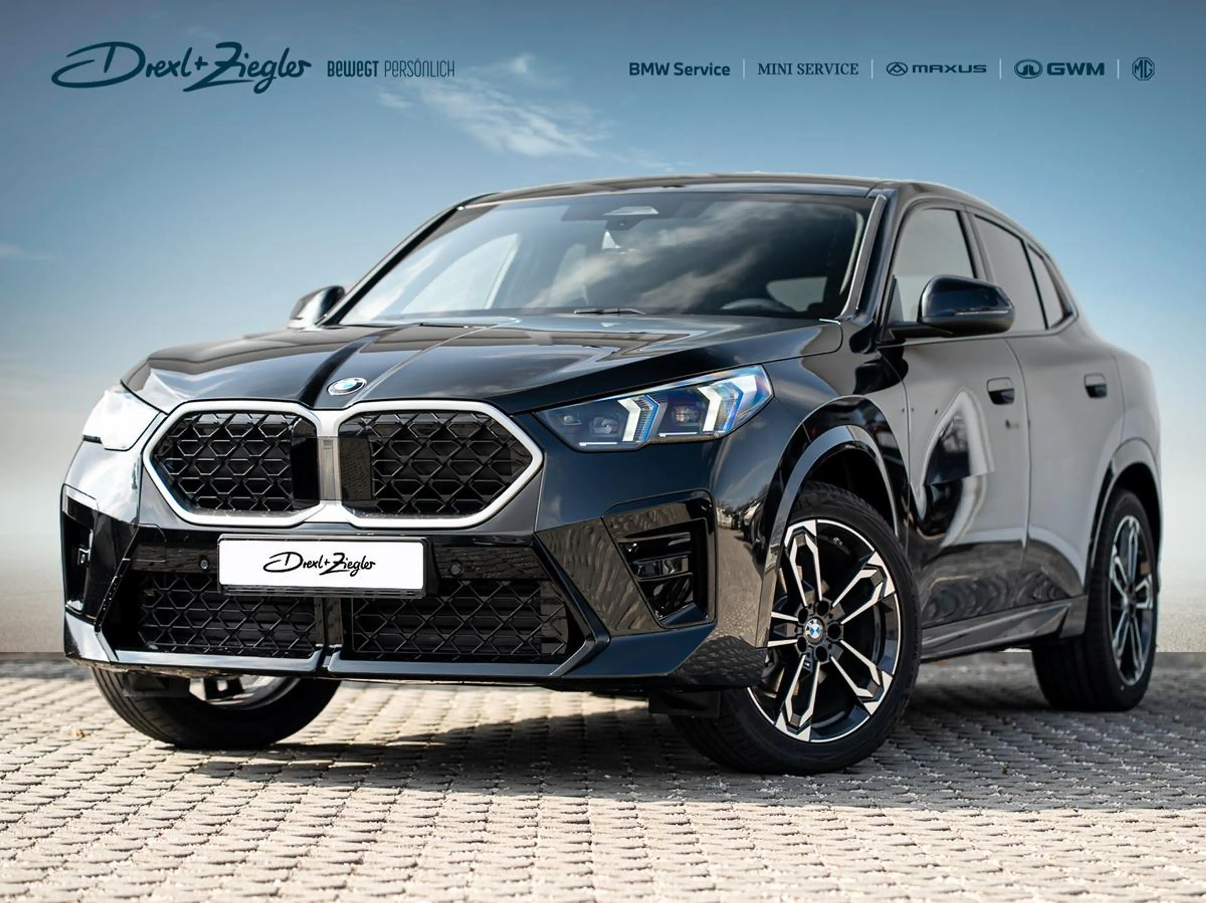 BMW X2 sDrive18d M-Sport AHK PANO KoZg AdLED AktSitz