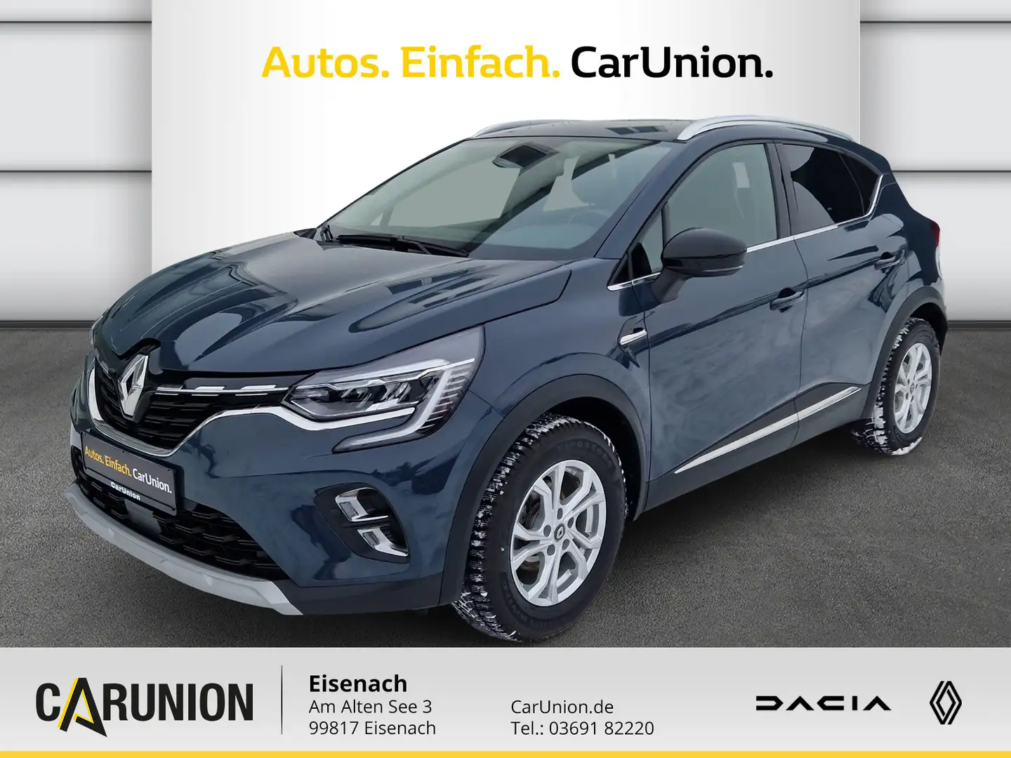 Renault Captur Techno 140 GPF Blau - 1