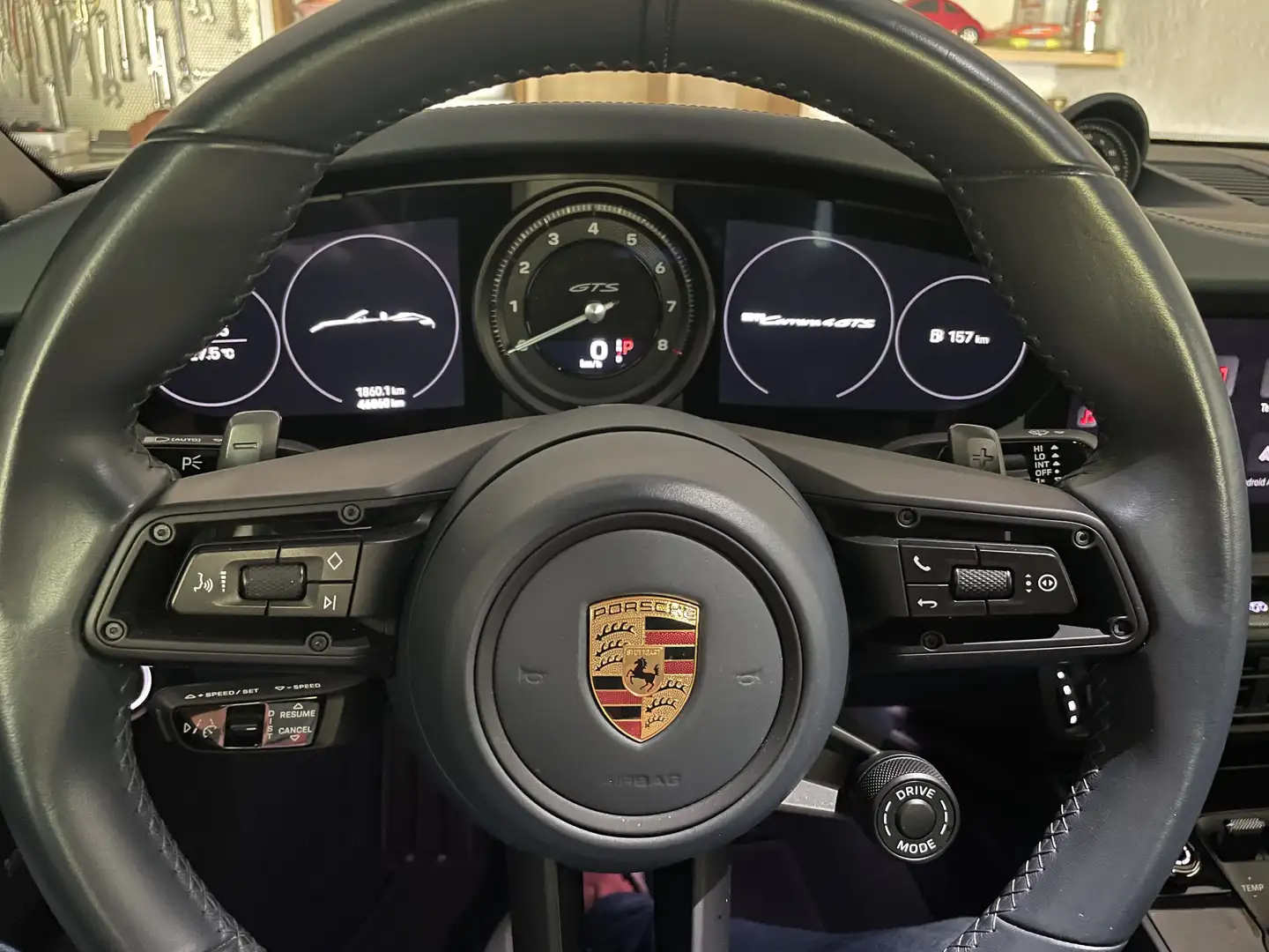 Porsche 992 992 cabrio 3.0 carrera 4 gts auto Blu/Azzurro - 1