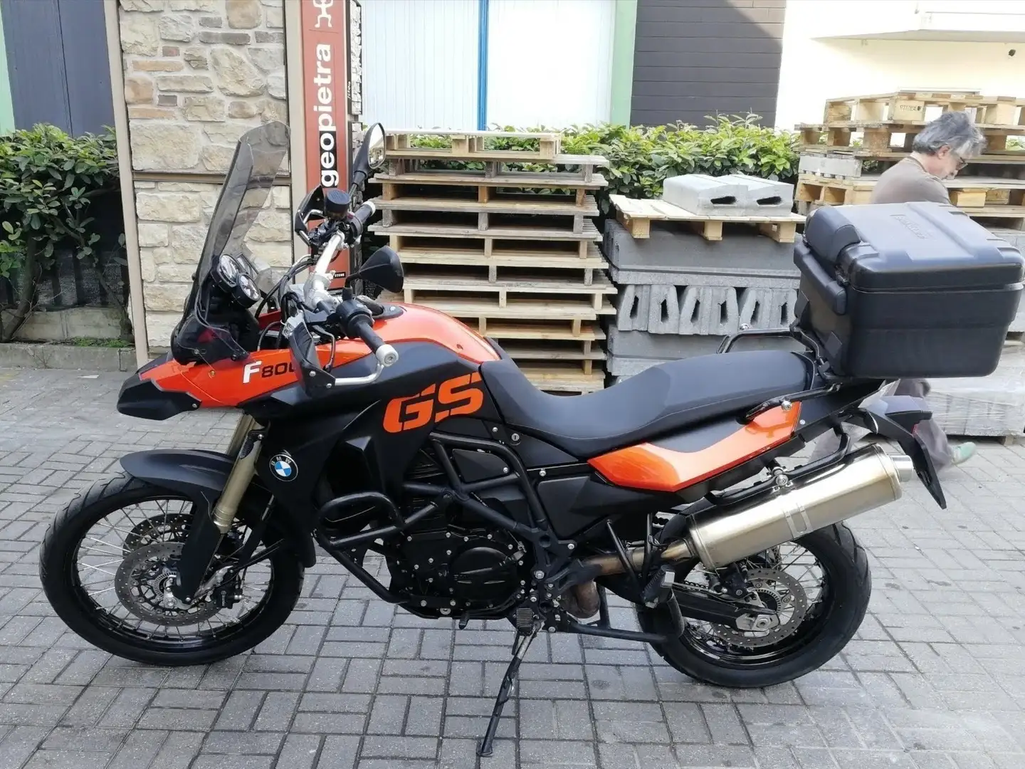 BMW F 800 GS ABS Pomarańczowy - 1