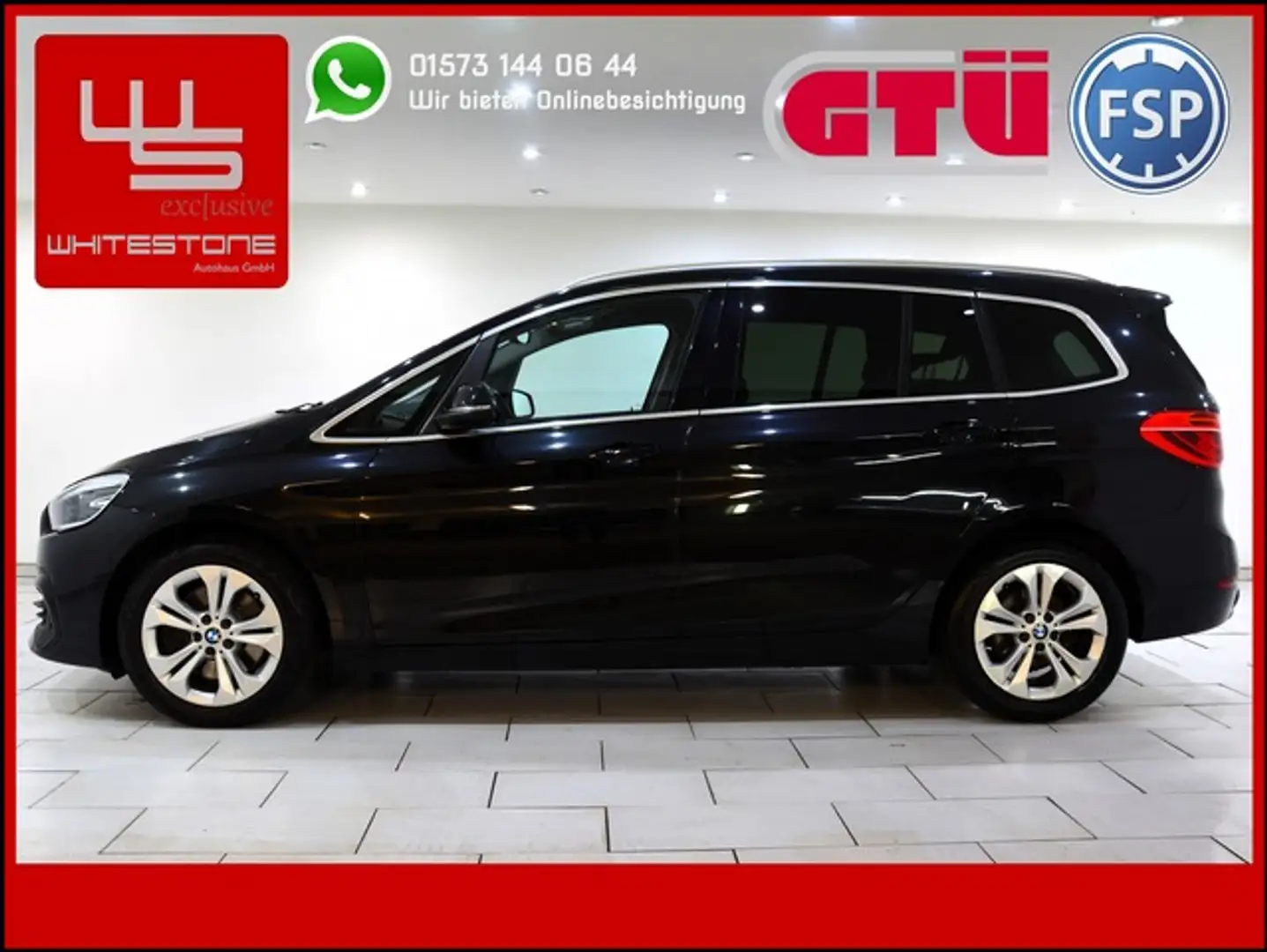 BMW 220 Gran Tourer Advantage Aut LED Navi Rückf-Cam Black - 1