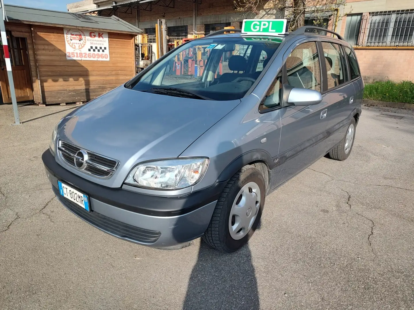 Opel Zafira 1.6 16V cat Fashion Line GPL FINO A 10.2027, 7 POS Gris - 1