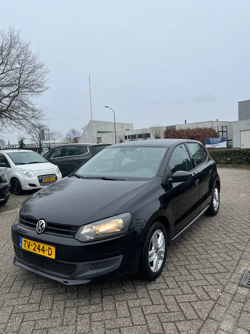 Volkswagen Polo 1.2-12V Trendline Zwart - 1