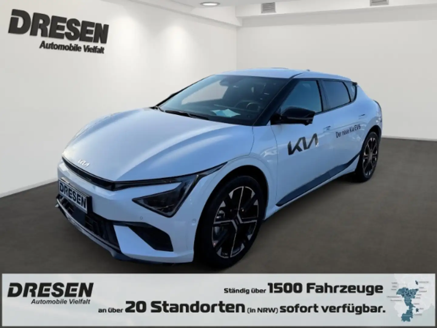 Kia EV6 GT-LINE NAVI,KAMERA,DAB,KLIMA,MEMOSTZ,CARPLAY Blanc - 1