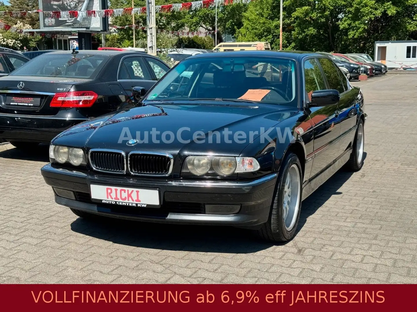 BMW 728 iL A-LANG-LPG-VOLL--SSD-18*ALU-SHZG vo+hi-AHK Fekete - 1