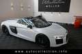 Audi R8 Spyder 5.2 FSI quattro+*CARBON*KLAPPE*NO OPF! Weiß - thumbnail 8