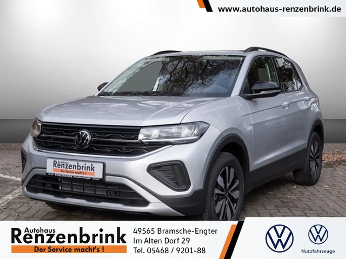 Volkswagen T-Cross GOAL TSI DSG Navi GJR RFK AHK Argent - 1