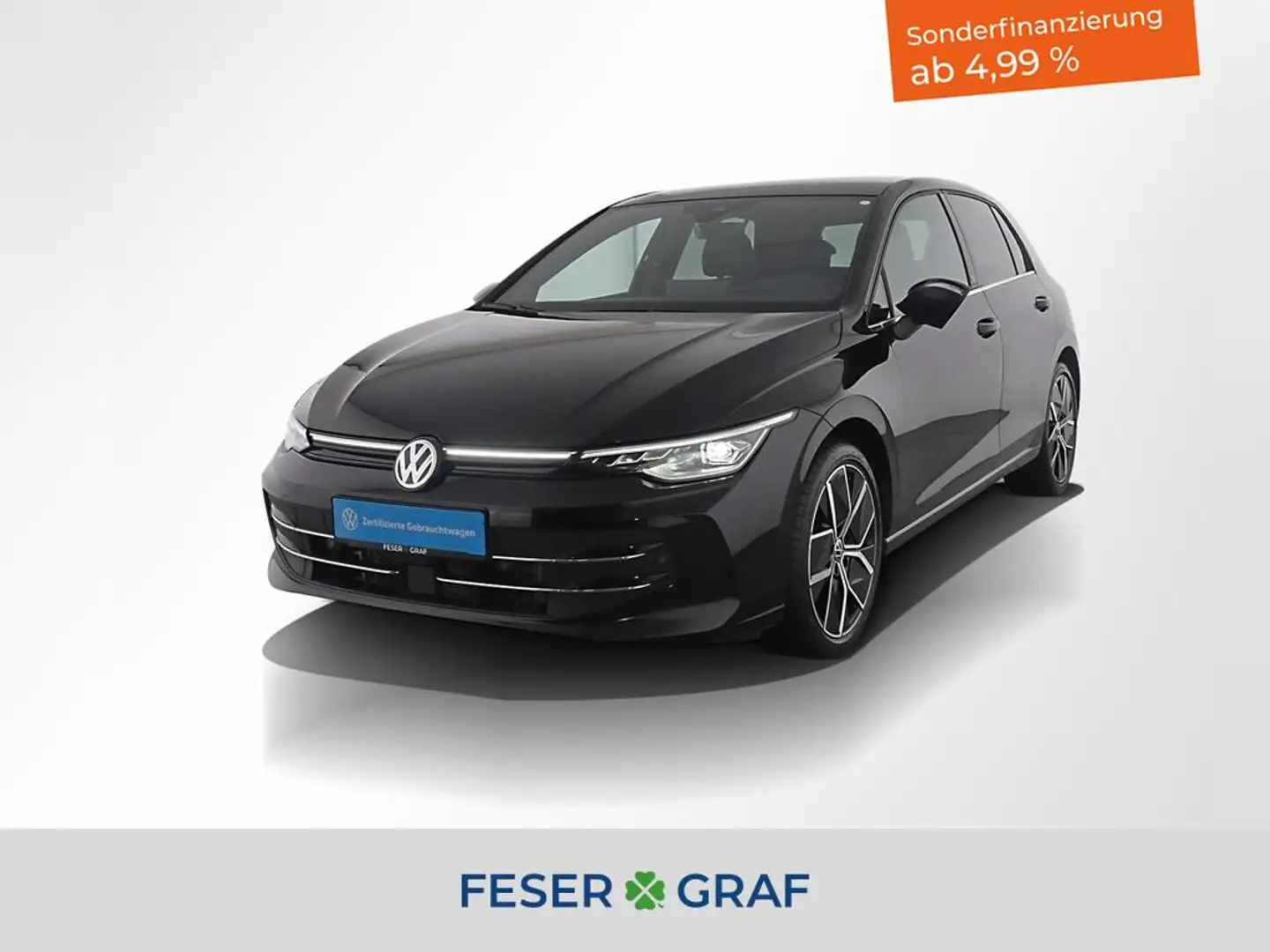 Volkswagen Golf 1.5 TSI Style Edition 50 DSG AHK/ACC/PDC Schwarz - 1